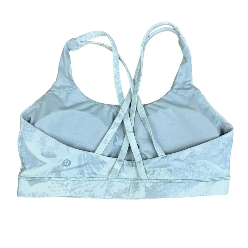 Lululemon Energy Sports Bra Tropical Shadow Starlight Multi Sz 10